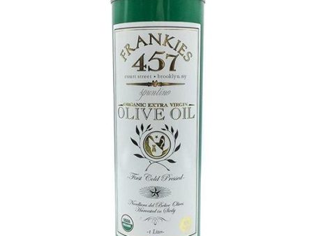 Frankies 457 Spuntino Organic Extra Virgin Olive Oil, 1 liter Fashion