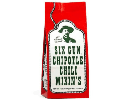 [Best Before: 07 31 25] Six Gun Chipotle Chili Mixin s, 4 oz For Sale