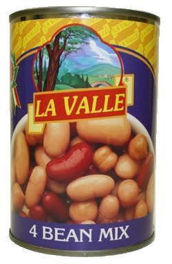 La Valle 4 Bean Mix, 14 oz Online now