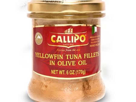 Callipo Oro Tuna in Olive Oil, 6 oz Jar Sale