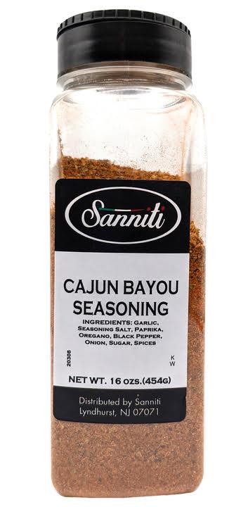 Sanniti Cajun Bayou Seasoning, 16 oz (454 g) Hot on Sale