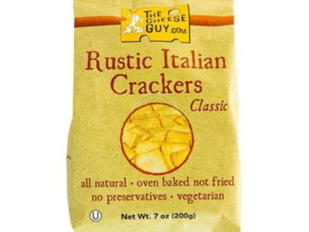 The Cheese Guys Rustic Italian Classic Crackers, 7 oz For Discount