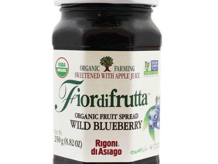 Rigoni di Asiago Wild Blueberry Fruit Spread - 8.8 oz Online Sale