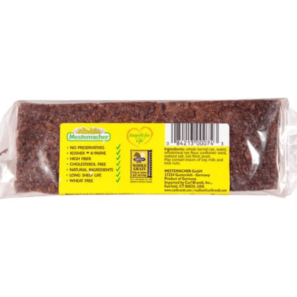 Mestemacher Natural Sunflower Seed Bread - 17.6 oz For Cheap