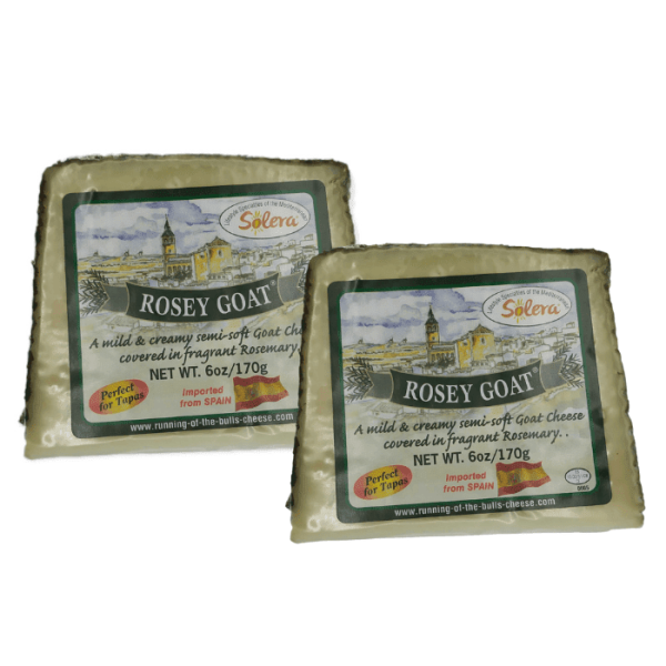 Solera Rosey Goat Cheese Wedge, 6 oz [Pack of 2] Hot on Sale