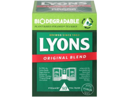 Lyons Original Blend Tea, 80 Count Online Hot Sale