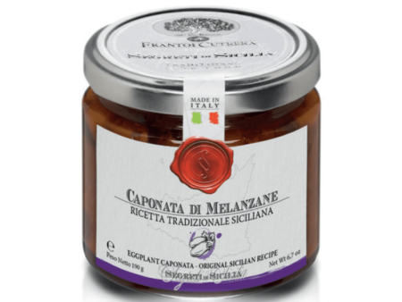 Frantoi Cutrera Segreti di Sicilia Eggplant Caponata, 6.7 oz Hot on Sale