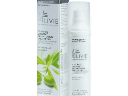 Olivie Beauty Organic Brightening Face Cream, 1.35 oz Online Sale