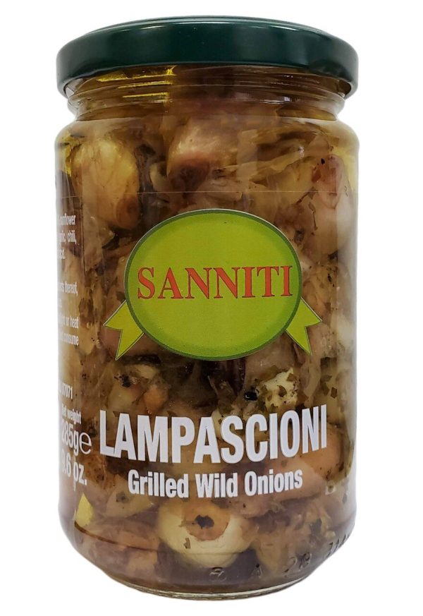 [Best Before: 02 15 25] Sanniti Lampascioni Grilled Wild Onions Jar, 10 oz Discount