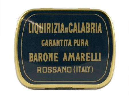 [Best Before: 03 05 2025] Amarelli #70 Barone Licorice Tin, 20 grams Hot on Sale