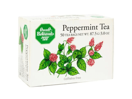 Onno Behrends Peppermint Caffeine Free Tea, 3 oz Online now