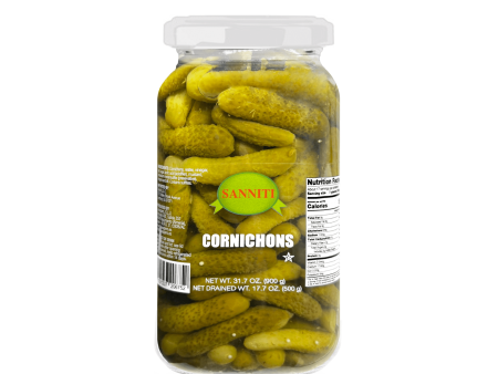 Sanniti Cornichons, 31.7 oz Fashion