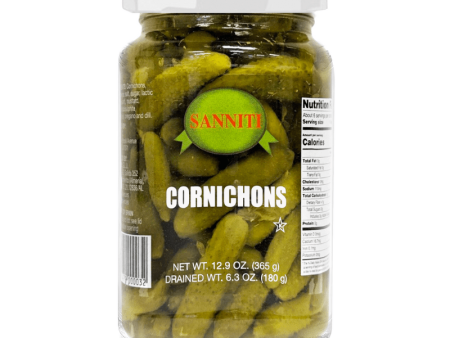 Sanniti Cornichons - 12.3 oz Online