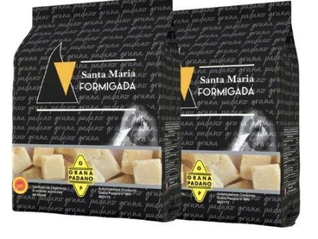 Santa Maria Grana Padano Cubes, 10.6 oz [Pack of 2] Supply