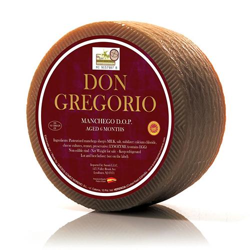 Don Gregorio Spanish Manchego DOP 6 Months Aged, 6 lb. Online