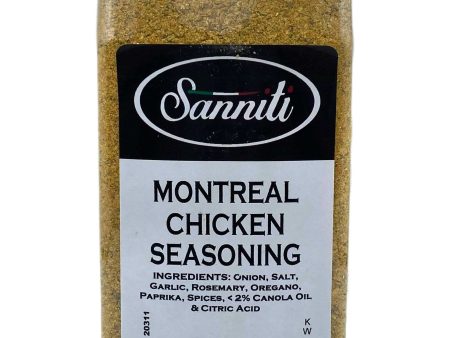 [Best Before: 02 28 25] Sanniti Montreal Chicken Seasoning, 23 oz (652 g) Online