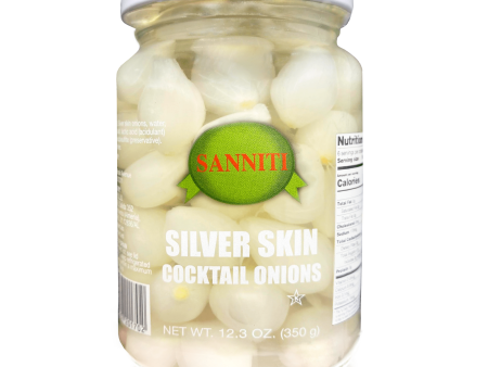 Sanniti Silver Skin Cocktail Onions, 12.3 oz Fashion