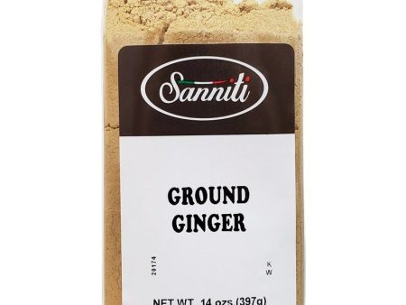 Sanniti Ground Ginger, 14 oz Online Hot Sale