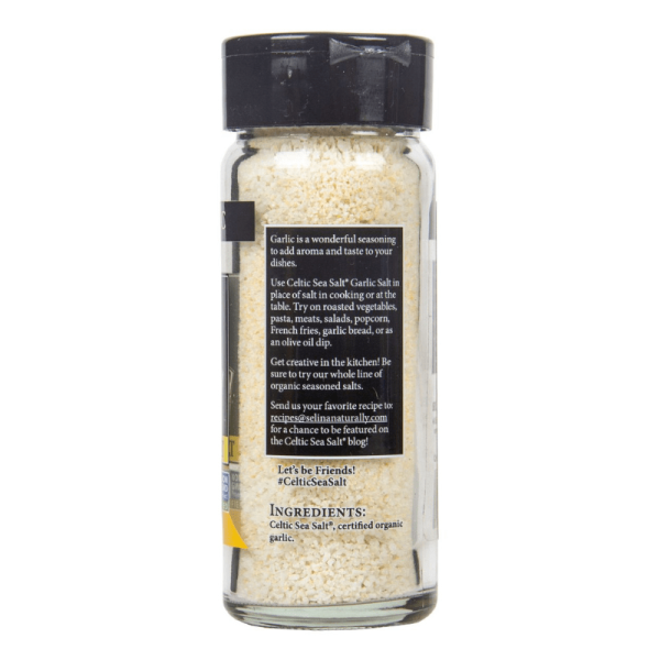 Celtic Sea Salt Organic Garlic Salt Shaker, 2.4 oz Fashion