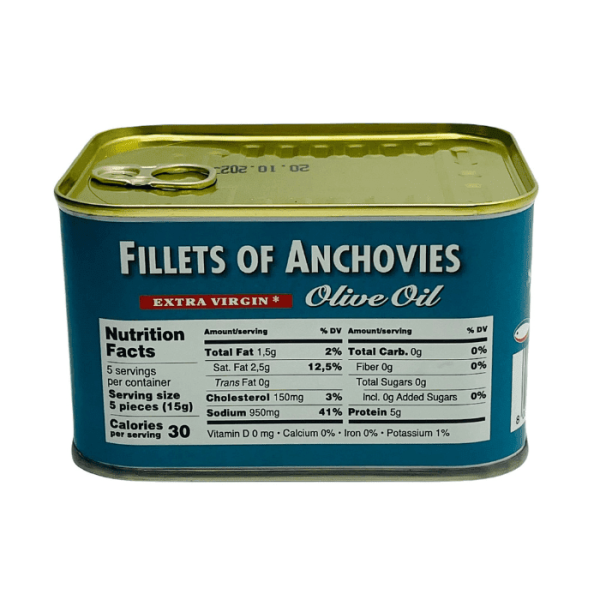 Pesce Azzurro Anchovy Fillets in Olive Oil, 25.4 oz Online now