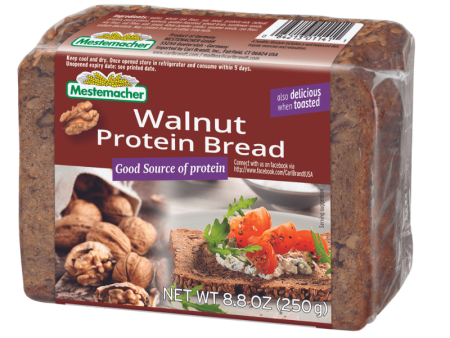 Mestemacher Walnut Protein Bread, 8.8 oz Supply