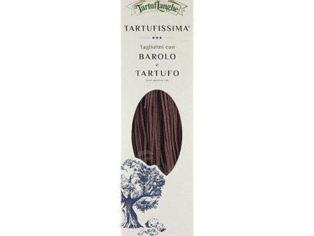 Tartuflanghe TARTUFISSIMA Egg Tagliolini with Barolo Wine & Truffle, 8.8 oz on Sale