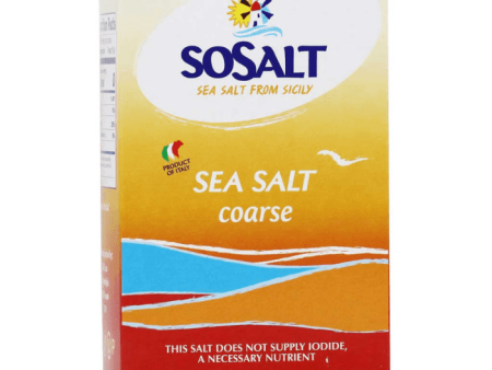 SoSalt Coarse Sea Salt, 35.3 oz Sale