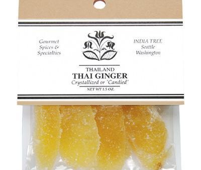 India Tree Thai Candied Ginger, 1.5 oz (42 g) For Cheap