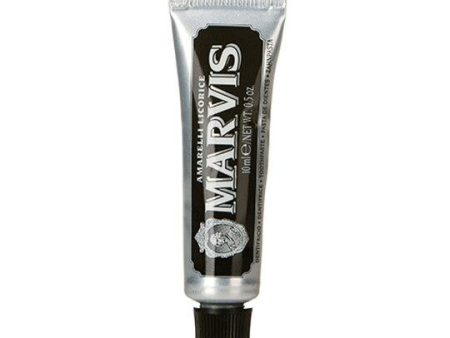 Marvis Amarelli Licorice Mint Toothpaste Travel Size, 10 ml For Sale