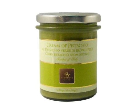 Vincente Cream of Pistachio Spread DOP Bronte, 7 oz Hot on Sale