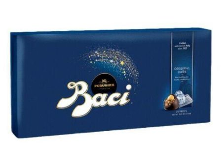 [Best Before: 06 30 25] Baci Perugina Original Dark Chocolate (21 pieces), 9.25 oz on Sale