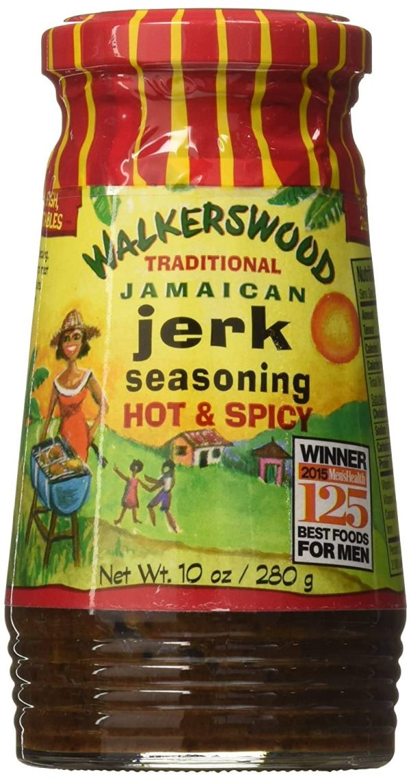 Walkerswood Traditional Jamaican Jerk Seasoning Hot & Spicy, 10 oz Discount