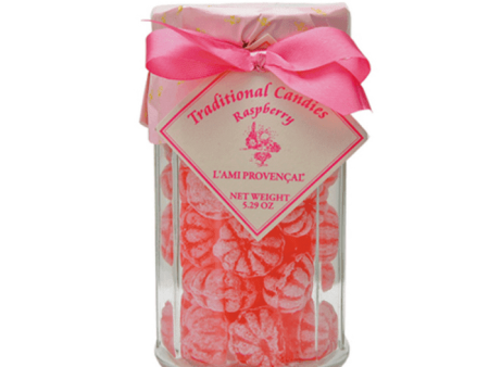 L Ami Provencal Old Fashioned Raspberry Candies, 5.3 oz Online now