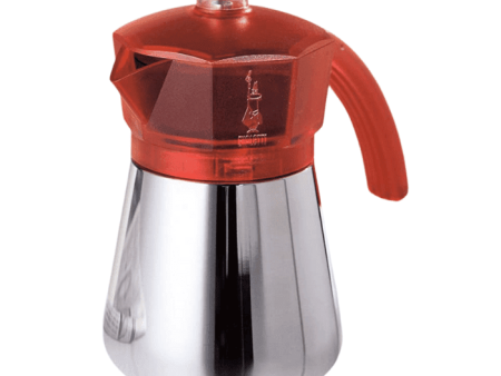 Bialetti Amerikana Red Coffee Maker, 4 Cup on Sale