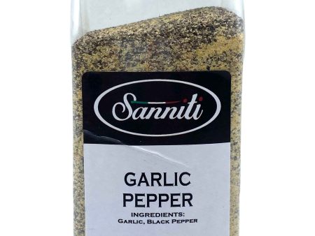 [Best Before: 02 28 25] Sanniti Garlic Pepper, 20 oz (567 g) Online Sale