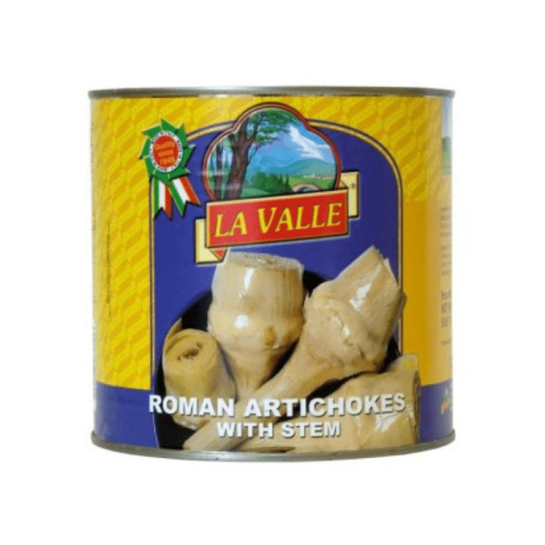 La Valle Roman Artichoke with Stem in Oil, 5.5 Lbs For Sale