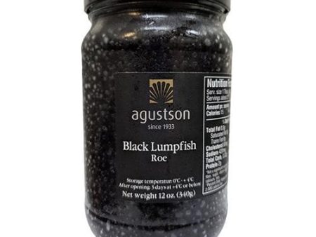 Agustson Black Lumpfish Caviar, 12 oz Cheap