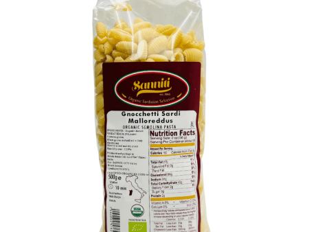 Sanniti Organic Malloreddus Gnocchetti Sardi, 17.6 oz For Discount