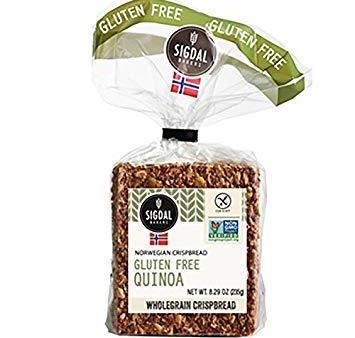 Sigdal Bakeri Gluten Free Sunflower Seeds & Quinoa Wholegrain Crispbread, 8.29 oz Supply