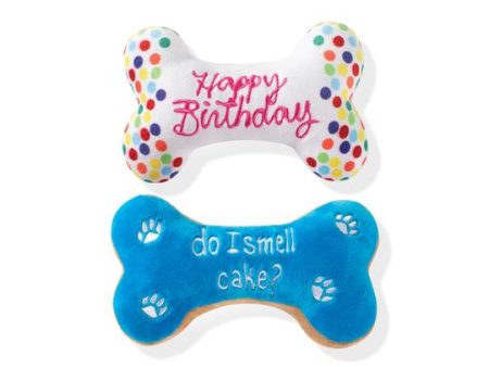 Fringe Birthday Bone Cookies Toy For Sale