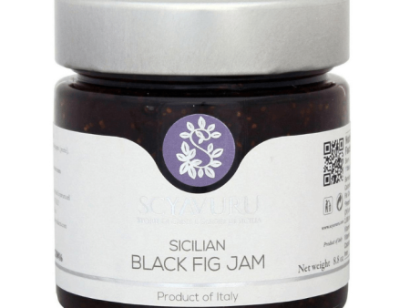 Scyavuru Sicilian Black Fig Jam, 8.8 oz Fashion