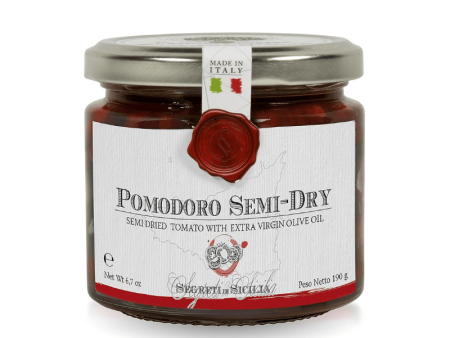 Frantoi Cutrera Segreti di Sicilia Semi-Dried Tomato in Extra Virgin Olive Oil, 6.7 oz on Sale