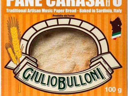 Pane Carasau Carasatu Giulio Bulloni Crispbread, 3.5 oz For Discount