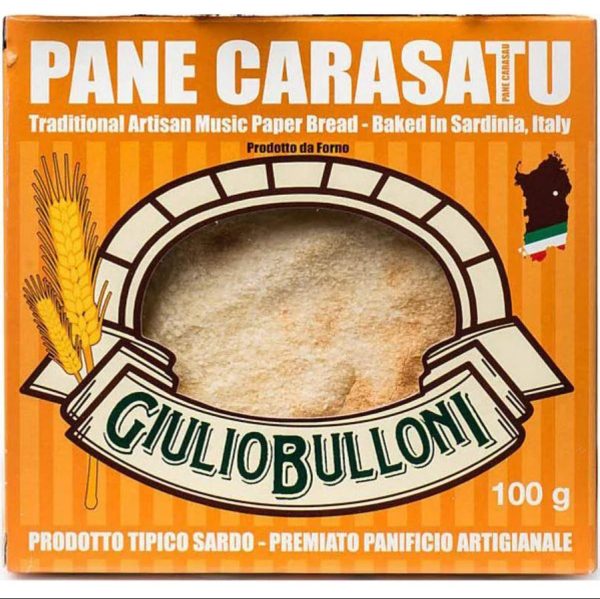 Pane Carasau Carasatu Giulio Bulloni Crispbread, 3.5 oz For Discount