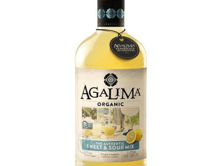 Agalima Organic Sweet & Sour Cocktail Mix, 1L Discount