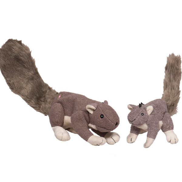 HuggleHounds Feller Squirrel Grey Online now