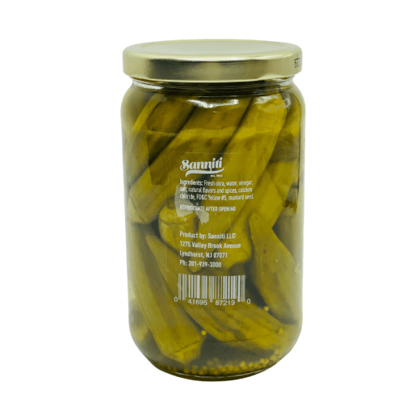 Sanniti Mild Pickled Okra, 16 oz Online