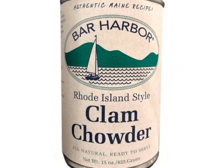 Bar Harbor Rhode Island Clam Chowder, 15 oz Online Sale