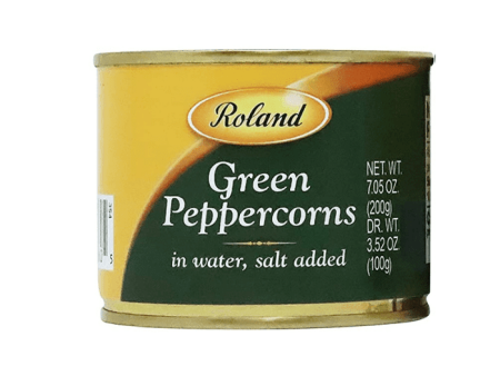 Roland Green Peppercorns in Brine, 7.5 oz Online Sale