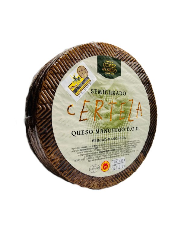 Don Gregorio Spanish Manchego DOP 3 Months Aged, 6 lb. For Sale